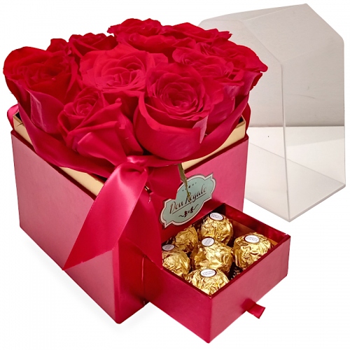 Box de Rosas Rojas